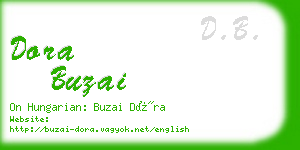 dora buzai business card